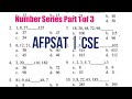 Number Series Part1 of 3: Find the Missing Number [AFPSAT CSE reviewer]