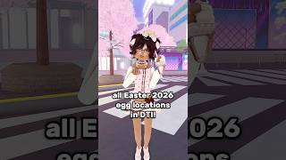 ALL 30 DRESS TO IMPRESS EASTER EGG LOCATIONS 🥚🎀 #roblox #dresstoimpress #dti