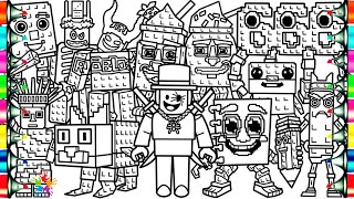 Steal A Brainrot ROBLOX Coloring Pages / How to Color Italian Brainrot Animals in Roblox / NCS Music