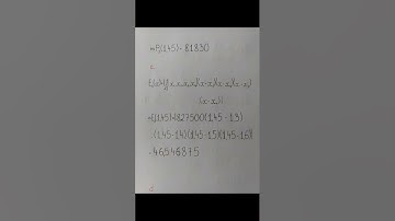 (Computational Methods) Chương 2: NỘI SUY (INTERPOLATION) -- Bài tập: Phần 1