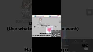 How to make your retro heart (read description)\\#art #capcut