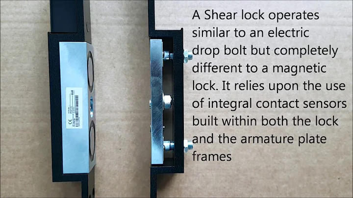 Shear lock - How does a Shear lock work