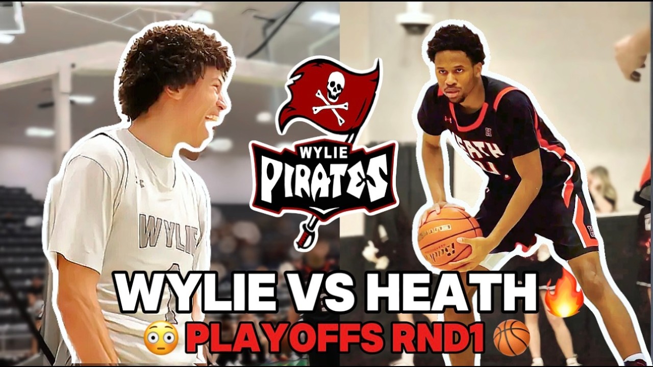 PLAYOFFS ROUND 1🔥| Wylie High vs Rockwall Heath| High School Basketball Playoffs
