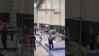 Excel gold bar routine at regionals!#competition #gold