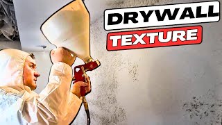 The Art Of Drywall Knockdown Texture || E9 Finishing A Basement by How I Do Things DIY 3,765 views 3 months ago 10 minutes, 7 seconds