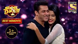 Salman Khan ने Perform किया उनके Fan के साथ  | Super Dancer | Best Moments