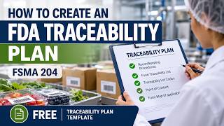 5.- How to Create an FDA Traceability Plan | FSMA 204