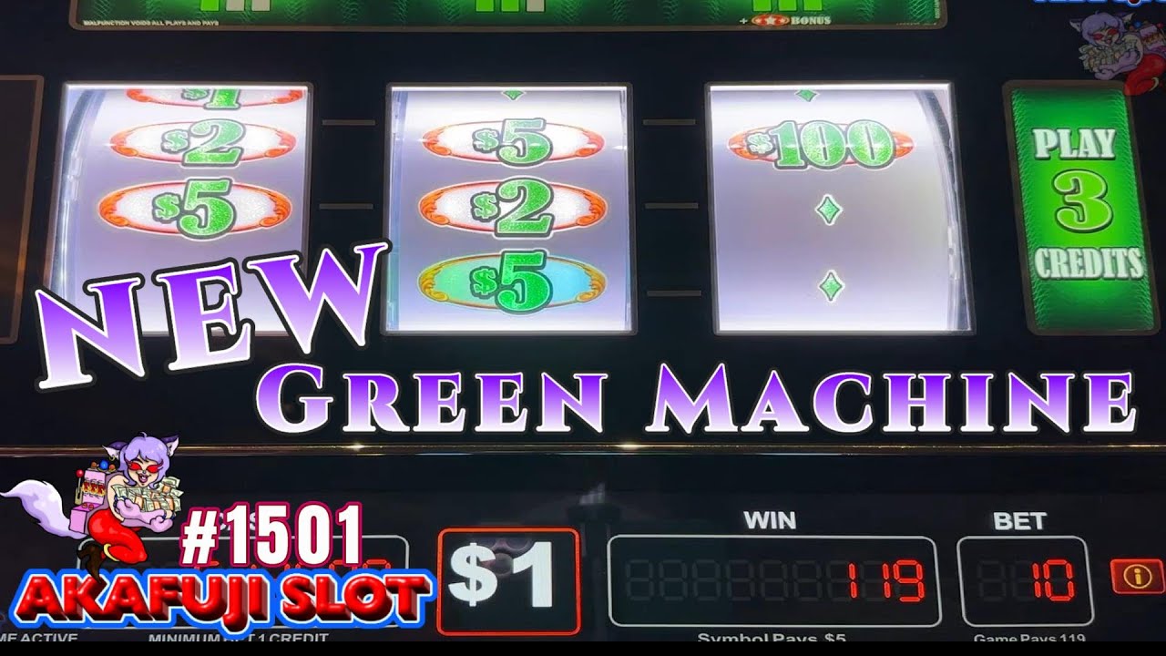It's New! The Green Machine Slot - My worst machine ever😅 Yaamava ...