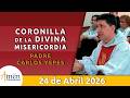Coronilla Divina Misericordia Viernes 24 Abril de 2026  | Padre Carlos Yepes | Hora Misericordia hoy