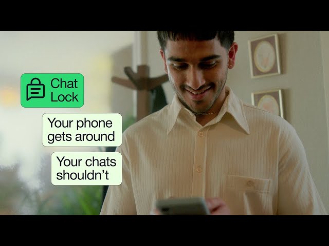 Watch Introducing Chat Lock on WhatsApp on YouTube.