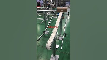 Maxsen wider flex chain with adjustable guiderail for big boxes delivery testing