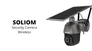 Soliom S600 3G4G Lte Outdoor Solar Powered Cellular Security Camera Wireless