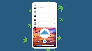 Music Player App Design - Adobe XD screenshot 5
