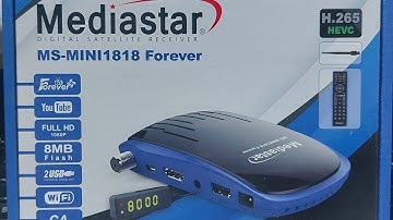MediaStar MS 1818 | Details | unboxing | Recivers