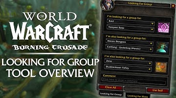 FIRST LOOK! TBC Classic Looking for Group Tool | Burning Crusade Classic
