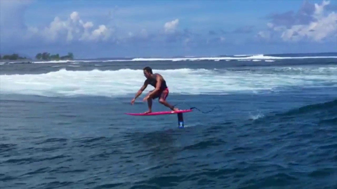 Surf Foil Motu 2 - YouTube