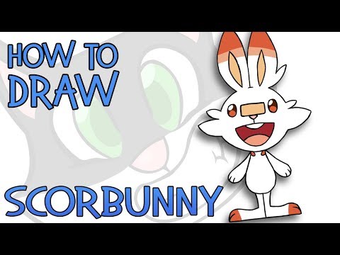 How To Draw Scorbunny  Pokemon Sword and Shield