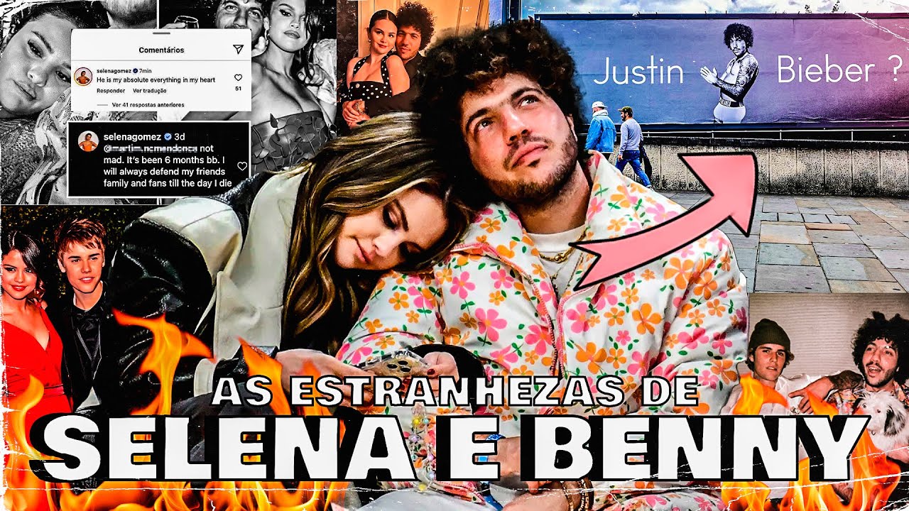 AS ESTRANHEZAS DO RELACIONAMENTO DE SELENA GOMEZ E BENNY BLANCO!