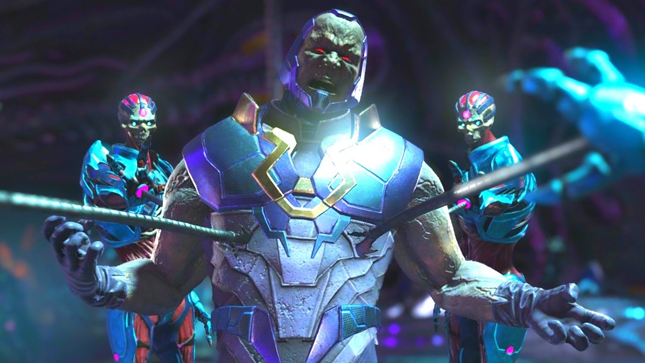 Injustice 2 - All Super Moves on Darkseid (1080p 60FPS)