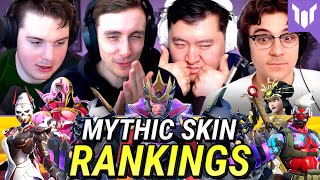 Ranking the BEST OW2 Mythic Skins! Season 10 Patch Notes Review \& Profanity Bans — Plat Chat OW 222