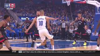 NBA, playoff 2019, Raptors vs. Magic, Round 1, Game 4, Move 1, Nikola Vucevic, 2 pointer