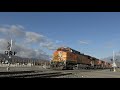 4k: TRAINS IN TEHACHAPI WITH DERAILMENT (4/5/2020)