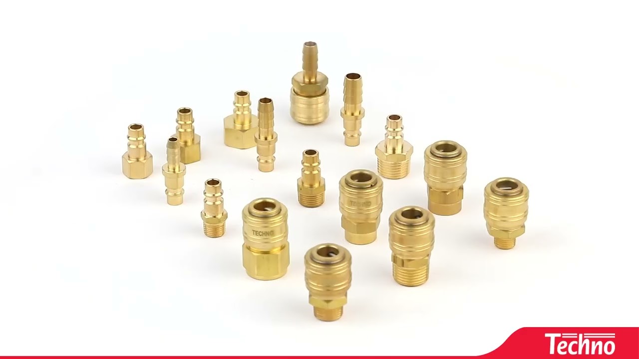 TECHNO 43   R SERIES COUPLERS | TECHNO PNEUMATIC PRODUCTS