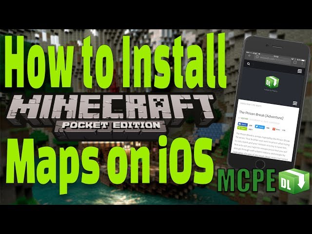 How to Install Minecraft Maps iOS