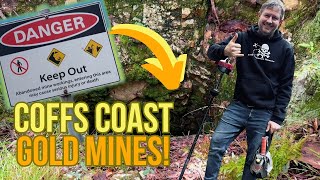 What did the Old Timers leave behind Metal Detecting Old Gold Mines around Coffs Harbour