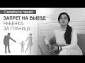 Запрет на выезд ребёнка за границу. Как предотвратить похищение ребёнка одним из родителей