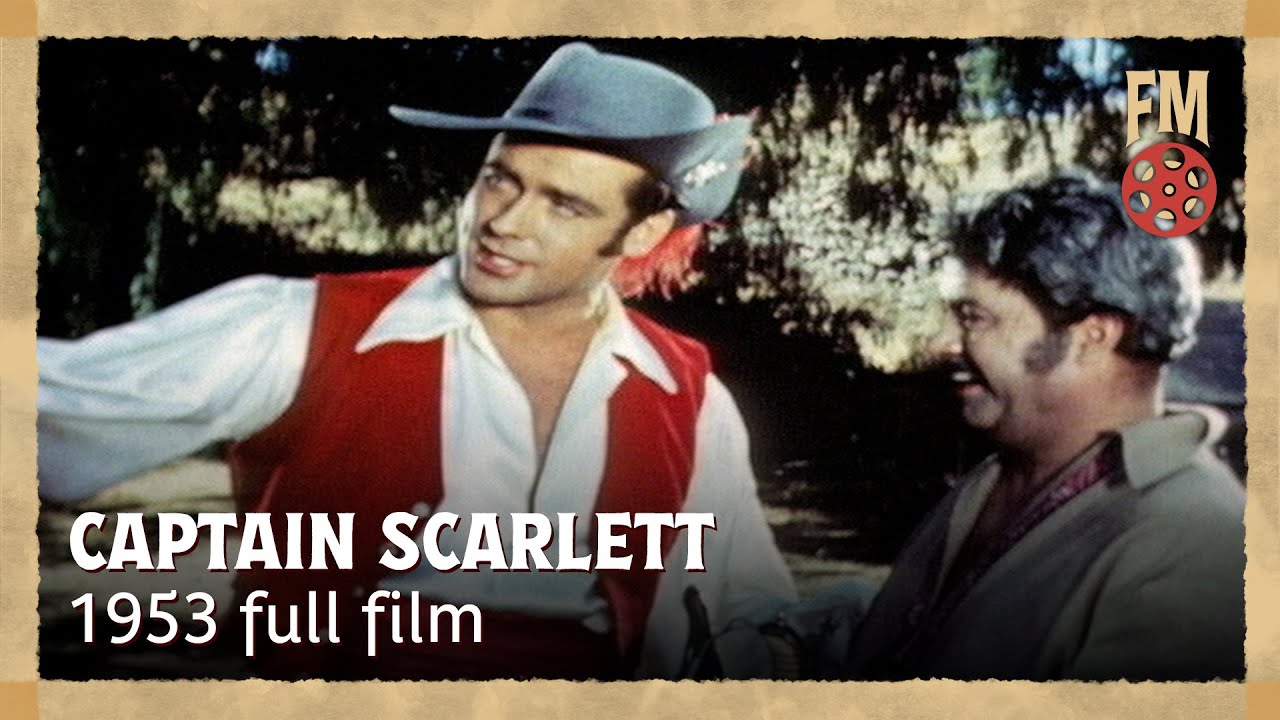 Captain Scarlett (1953) | Full Drama Film | Richard Greene | Leonora Amar