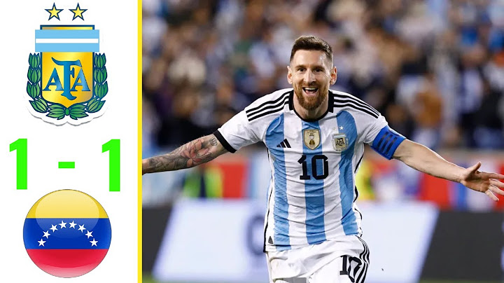 Argentina vs Venezuela 1-1 Resumen Y Goles Completo 2024 HD