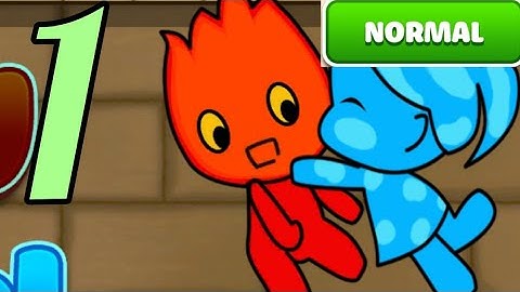 Redboy and Bluegirl Level 1 In Light Temp Maze Android Walkthrough