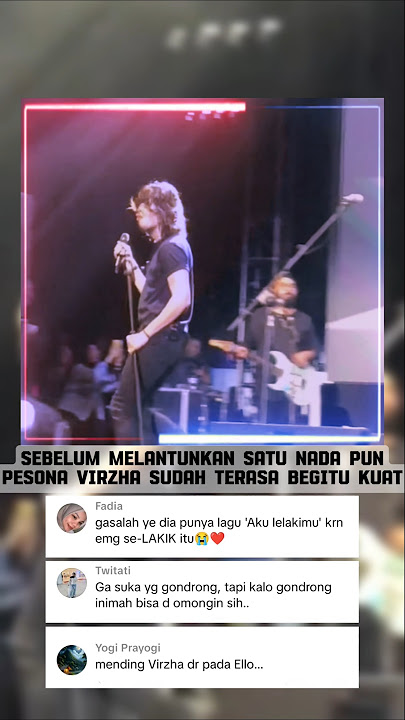 Belum nyanyi aja, pesona Virzha bikin merinding 😱🔥 #shorts