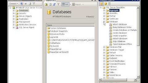 Creating SQL Server Database - Two Very Simple Methods!
