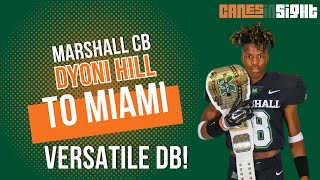 INSTANT REACTION: Miami Hurricanes land VERSATILE DB transfer Dyoni Hill