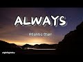 Atlantic Starr -"ALWAYS"(lyrics) | nightlightsky