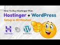 Hostinger + WordPress Setup in 10 Minutes! (Complete Beginner Guide 2025