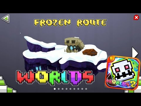 Geometry Dash Worlds 2 - New Frozen Route - DOWNLOAD GAME @Deam147GD