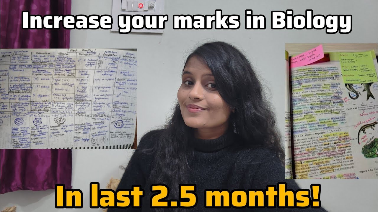 How to Score 340+ in Biology in Last 2.5 Months 🚀 NEET 2026 backlog + revision + marks boost📈
