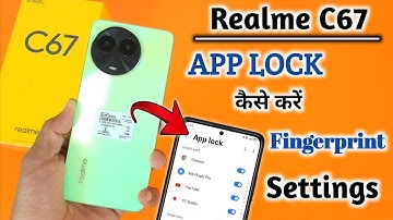 Realme C67 App Lock Kaise kare/ How to Lock Apps in Realme C67/ App Lock
