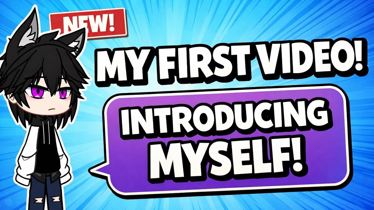 My FIRST video EVER 😈 (Introduction!) - YouTube