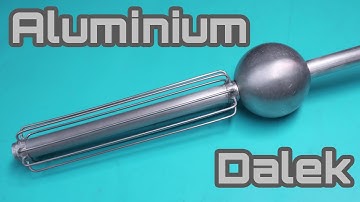 Casting a Dalek Gun Ball Joint From Recycled Aluminium | Aluminium Dalek Build