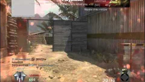 Black Ops - Crazy Tomahawk Killstreak on Firing Range