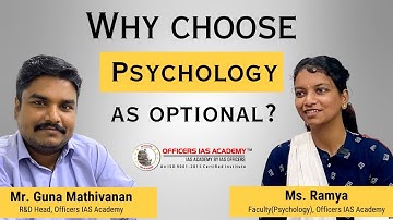 Decoding Psychology : Expert Guidance for UPSC Mains | Ms.Ramya