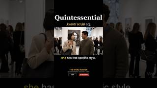 Quintessential | The Perfect Example You Always Seek - C1 Advanced