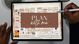 Digital Plan With Me I Ft. PinkPlannerShop &amp; Digital Plans