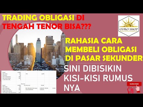 Cara Mudah Beli OBLIGASI di PASAR SEKUNDER