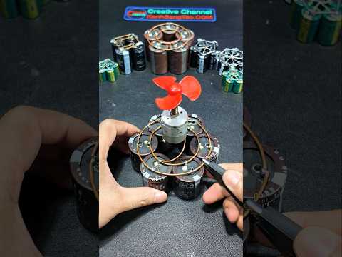 Test xả tụ với motor #test #motor