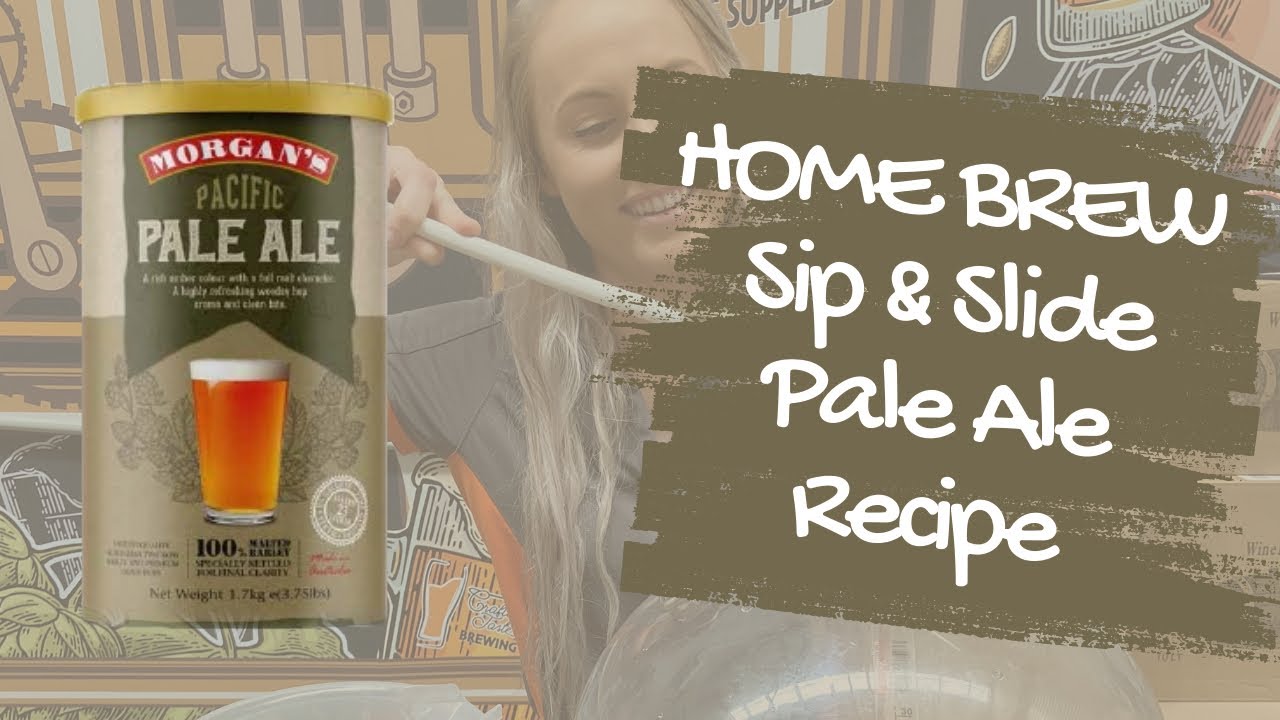 Home Brew Pale Ale Recipe. How to Home Brew. YouTube
